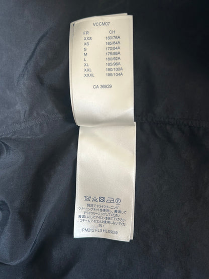 Louis Vuitton Grey & Black Tuffetage Monogram Button Up Shirt