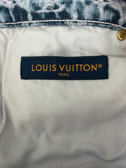 Louis Vuitton Purple & Blue Monogram Carpenter Jeans