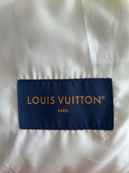 Louis Vuitton White & Yellow Shibori Monogram Windbreaker