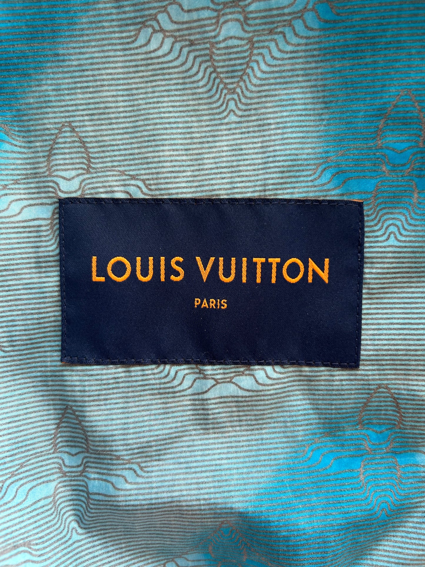 Louis Vuitton Blue 2054 Monogram Windbreaker