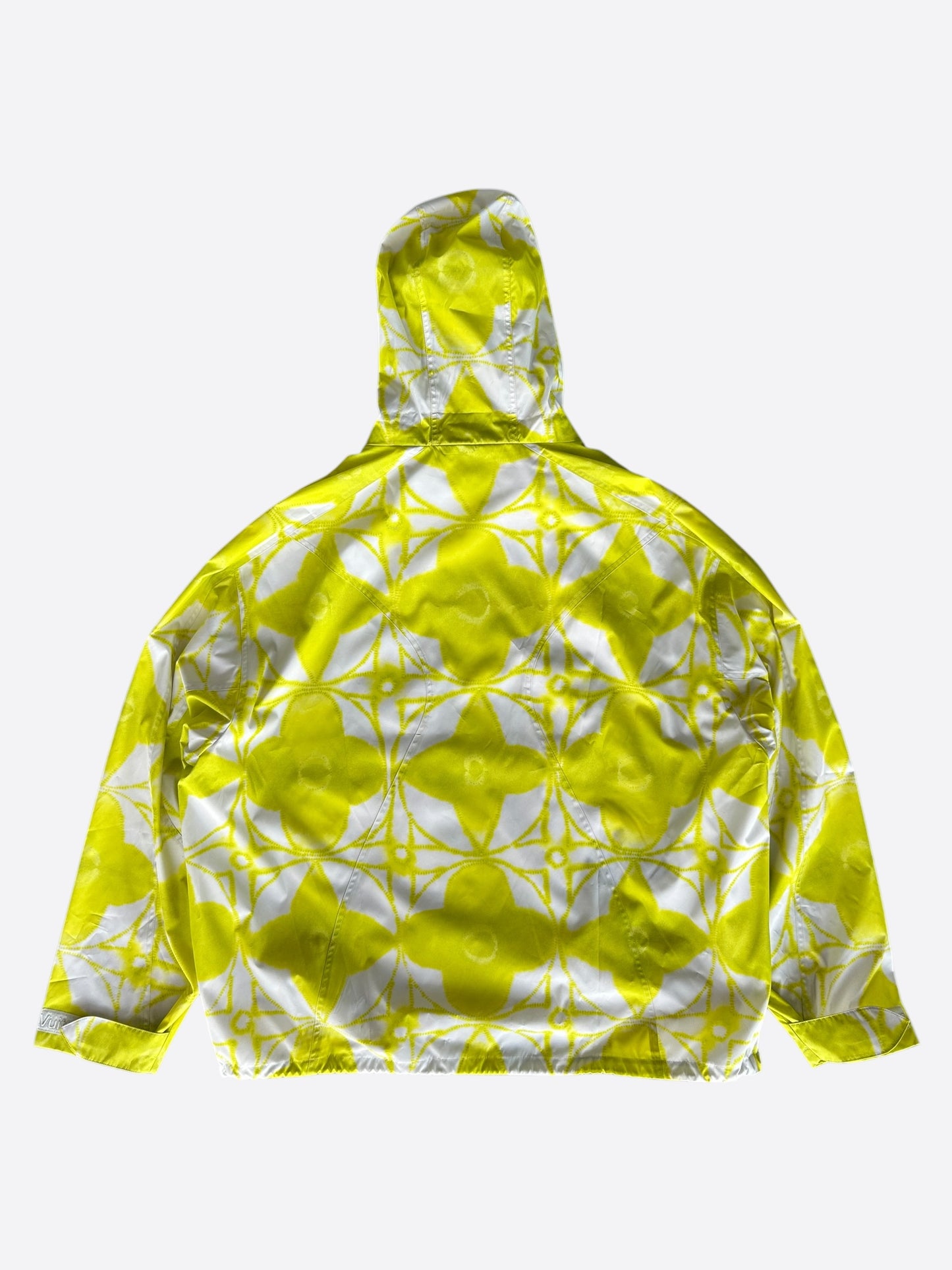 Louis Vuitton White & Yellow Shibori Monogram Windbreaker