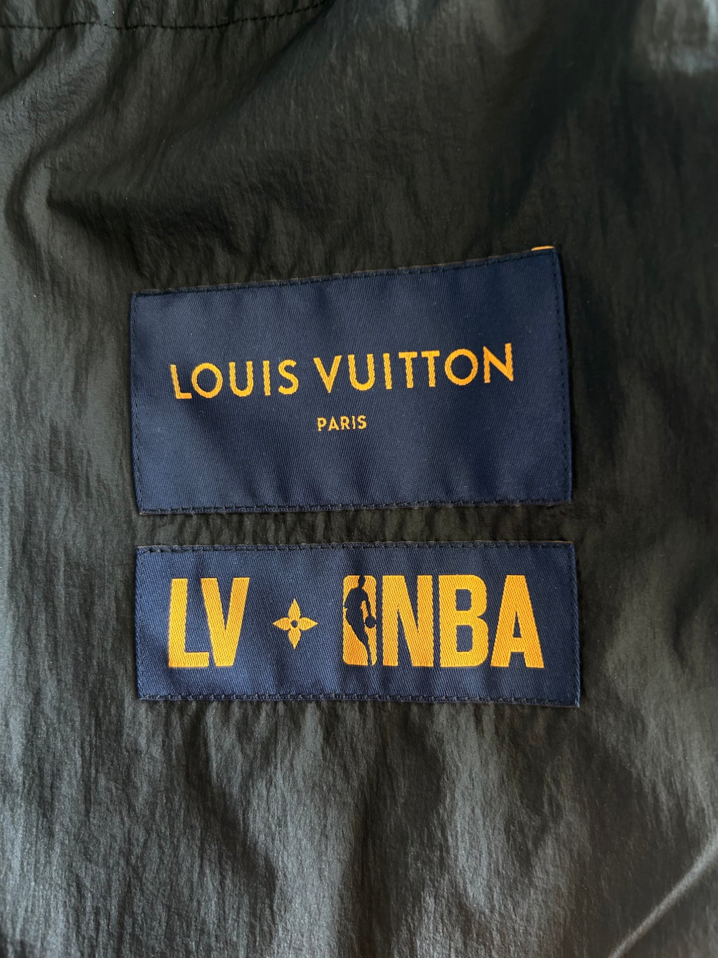 Louis Vuitton NBA Black Monogram Jacket