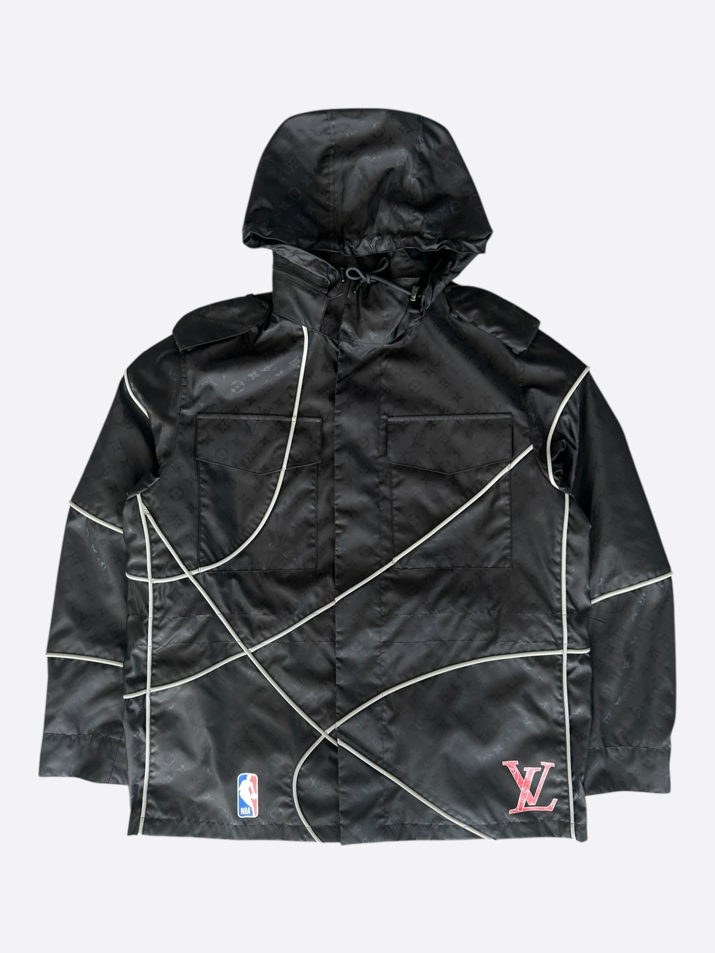 Louis Vuitton NBA Black Monogram Jacket