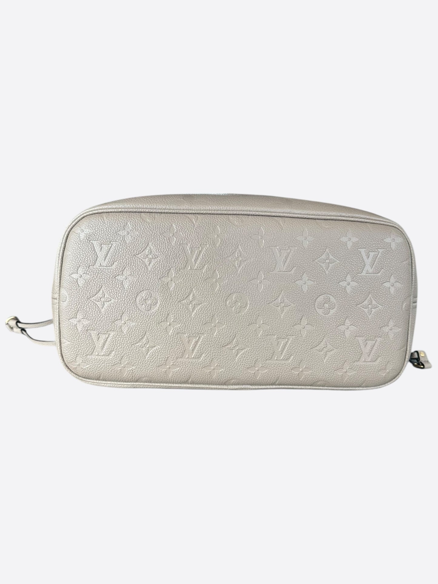 Louis Vuitton Beige Empreinte Monogram Neverfull MM