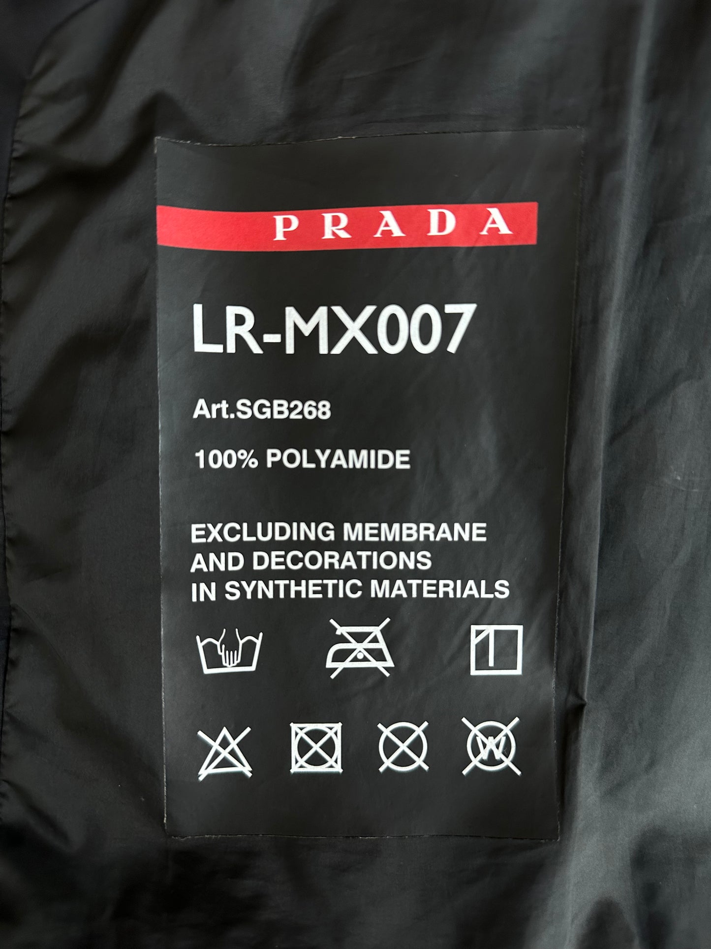 Prada Black Re-Nylon Padded Puffer Jacket