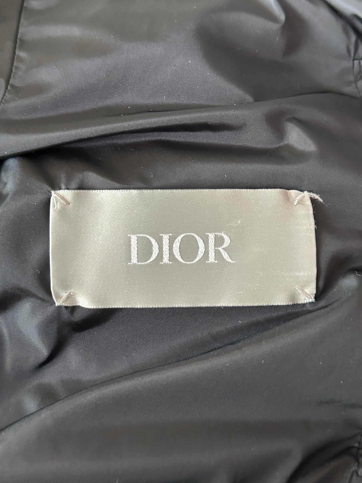 Dior Black Oblique Puffer Jacket