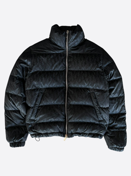 Dior Black Oblique Puffer Jacket