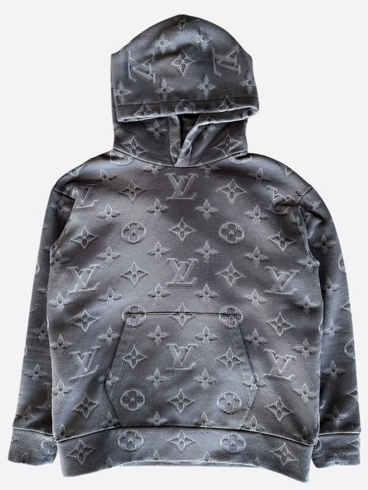 Louis Vuitton Grey 2054 Monogram Hoodie