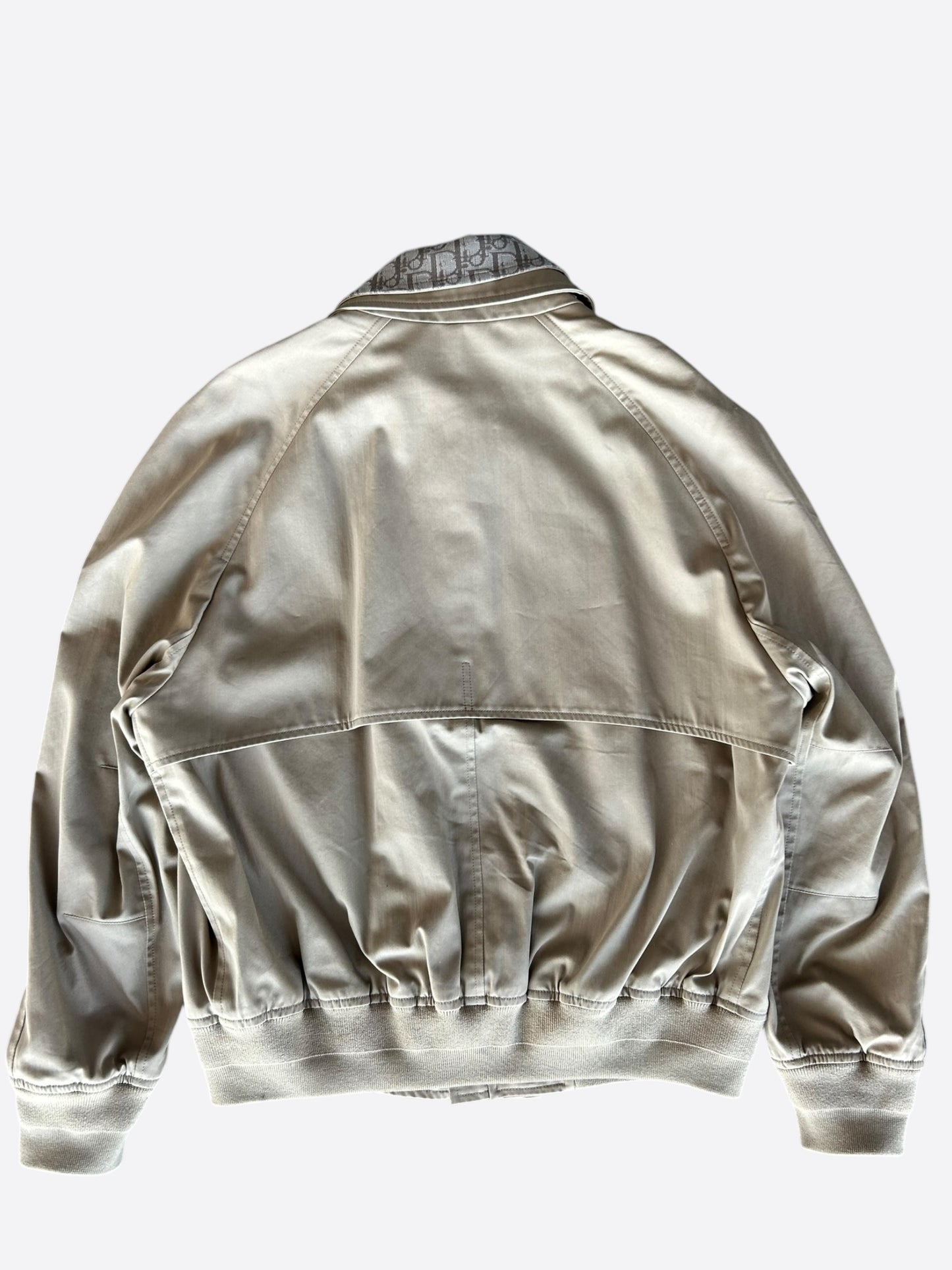 Dior Beige Oblique Bomber Jacket