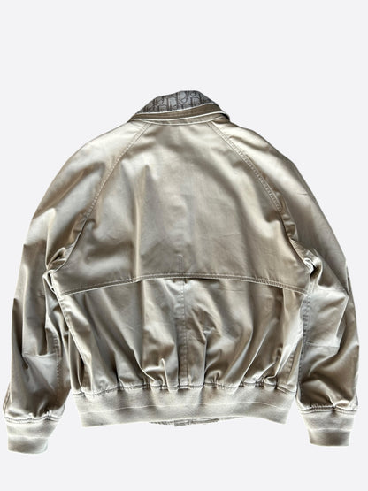 Dior Beige Oblique Bomber Jacket