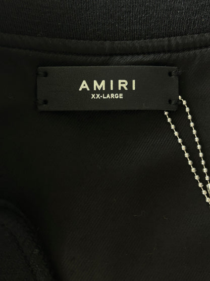 Amiri Black & White Fighters Varsity Jacket