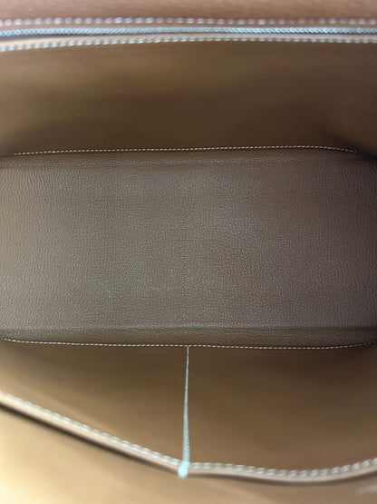 Hermes Gold Togo & Silver Hardware Kelly 32