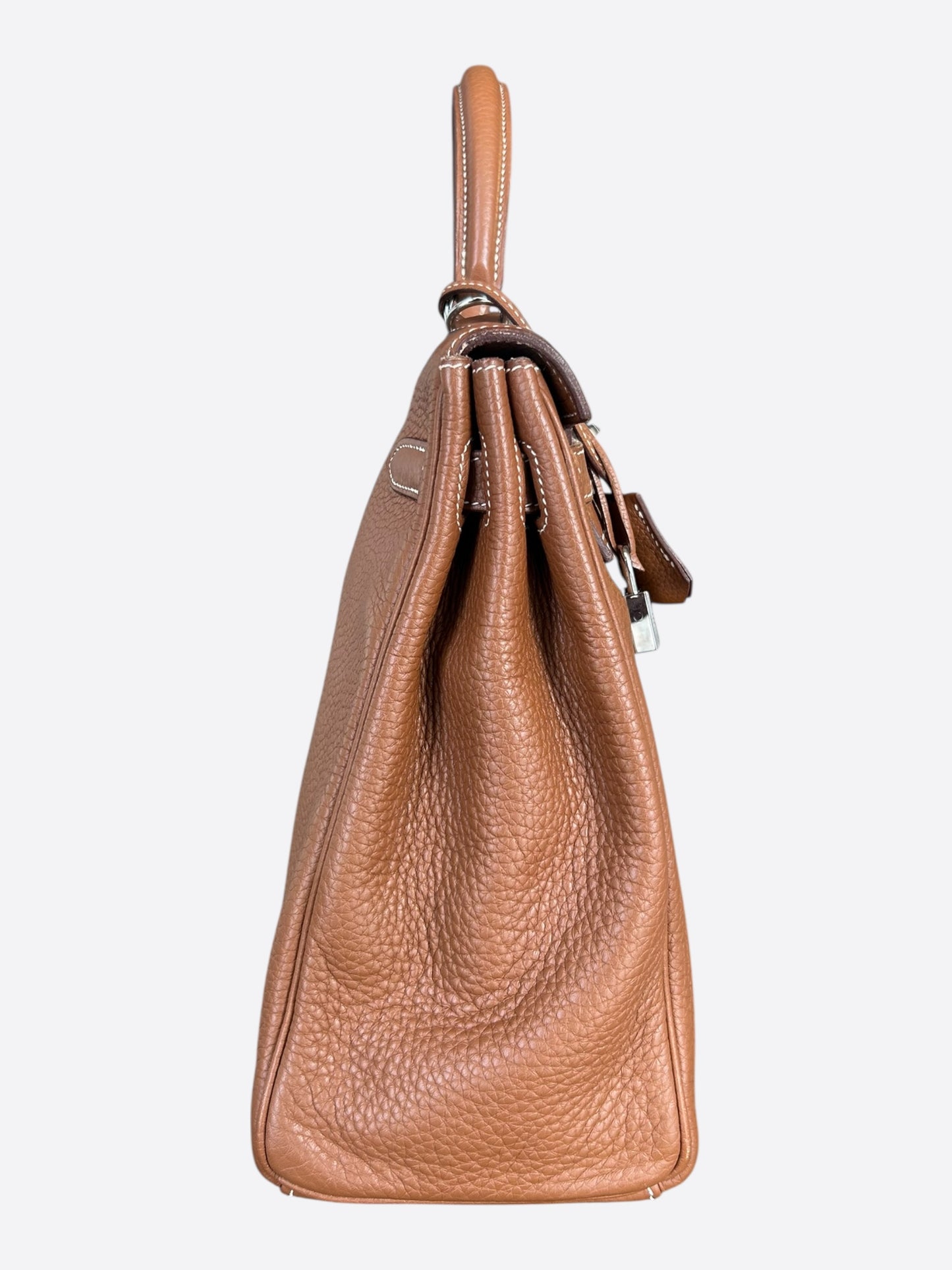 Hermes Gold Togo & Silver Hardware Kelly 32