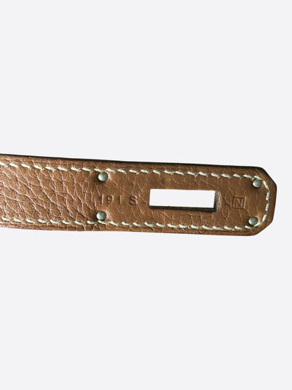 Hermes Gold Togo & Silver Hardware Kelly 32