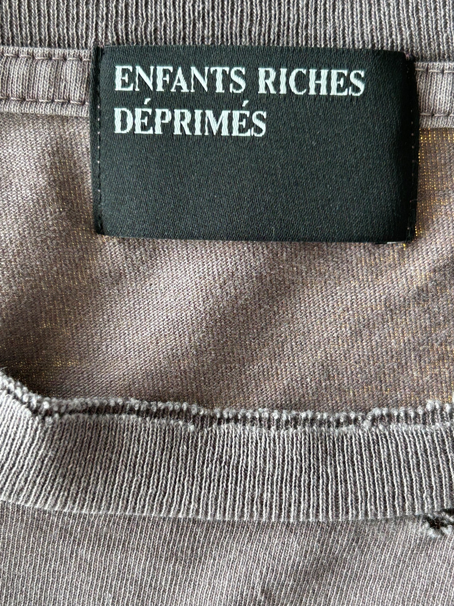 Enfants Riches Deprimes Antique Brown Flowers Of Anger Longsleeve T-Shirt