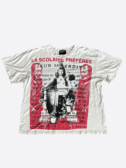 Enfants Riches Deprimes White & Black La Scolaire Préféree T-Shirt
