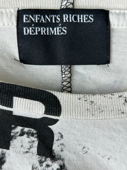 Enfants Riches Deprimes White & Black Katholisches Toothbrush T-Shirt