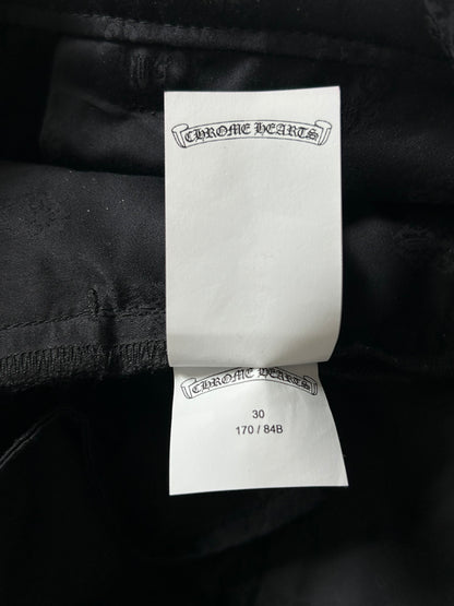 Chrome Hearts Black Camouflage Cross Patch Chino Pants