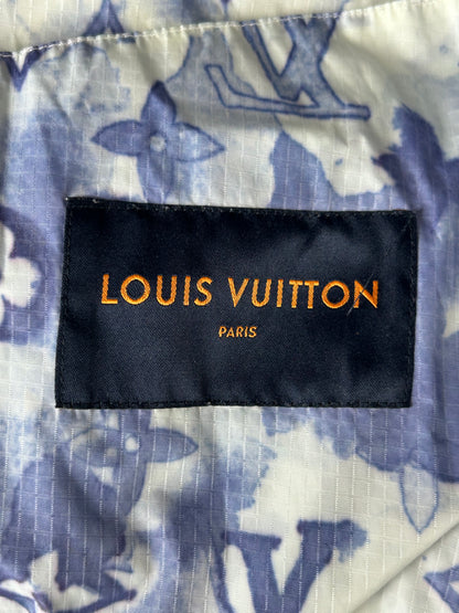 Louis Vuitton Blue Watercolor Monogram Windbreaker