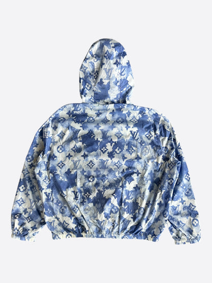 Louis Vuitton Blue Watercolor Monogram Windbreaker