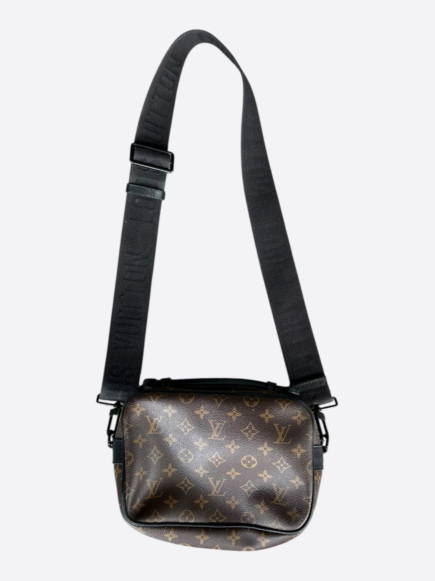 Louis Vuitton Brown Monogram S-Lock Messenger Bag