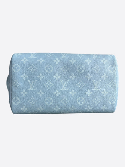 Louis Vuitton Light Blue Monogram Dopp Kit