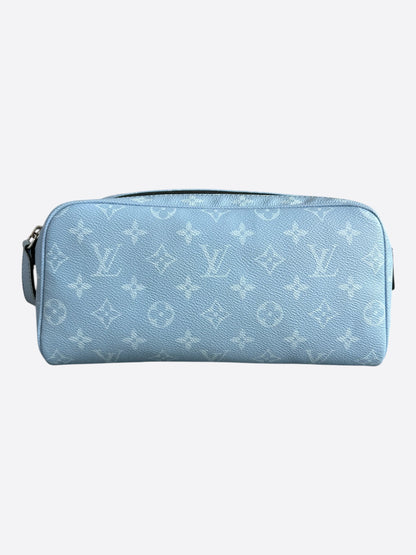 Louis Vuitton Light Blue Monogram Dopp Kit