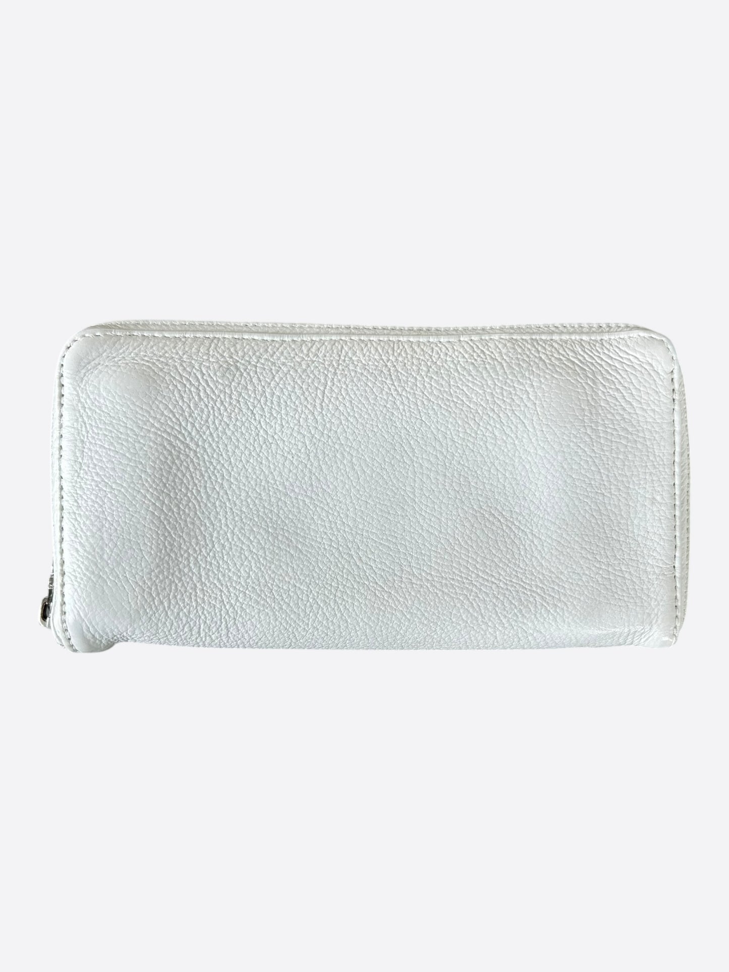 Chrome Hearts White Triple Cross Patch Wallet