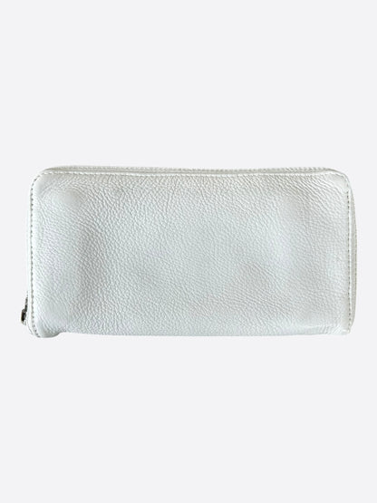 Chrome Hearts White Triple Cross Patch Wallet