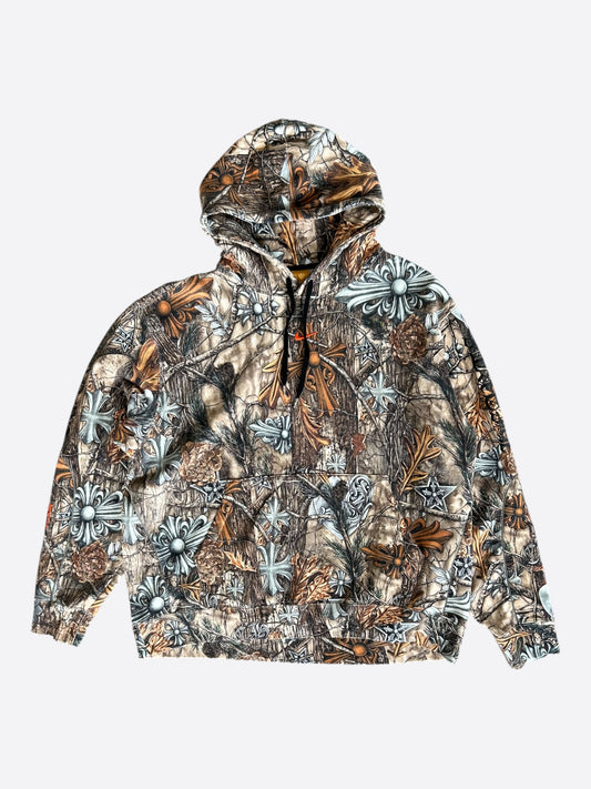 Chrome Hearts Nike NOCTA Camouflage Horseshoe Logo Hoodie