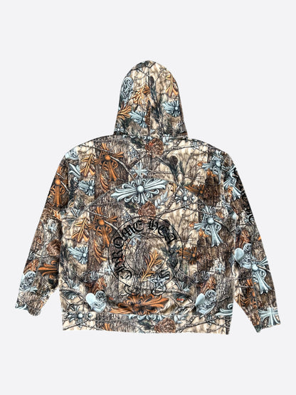 Chrome Hearts Nike NOCTA Camouflage Horseshoe Logo Hoodie