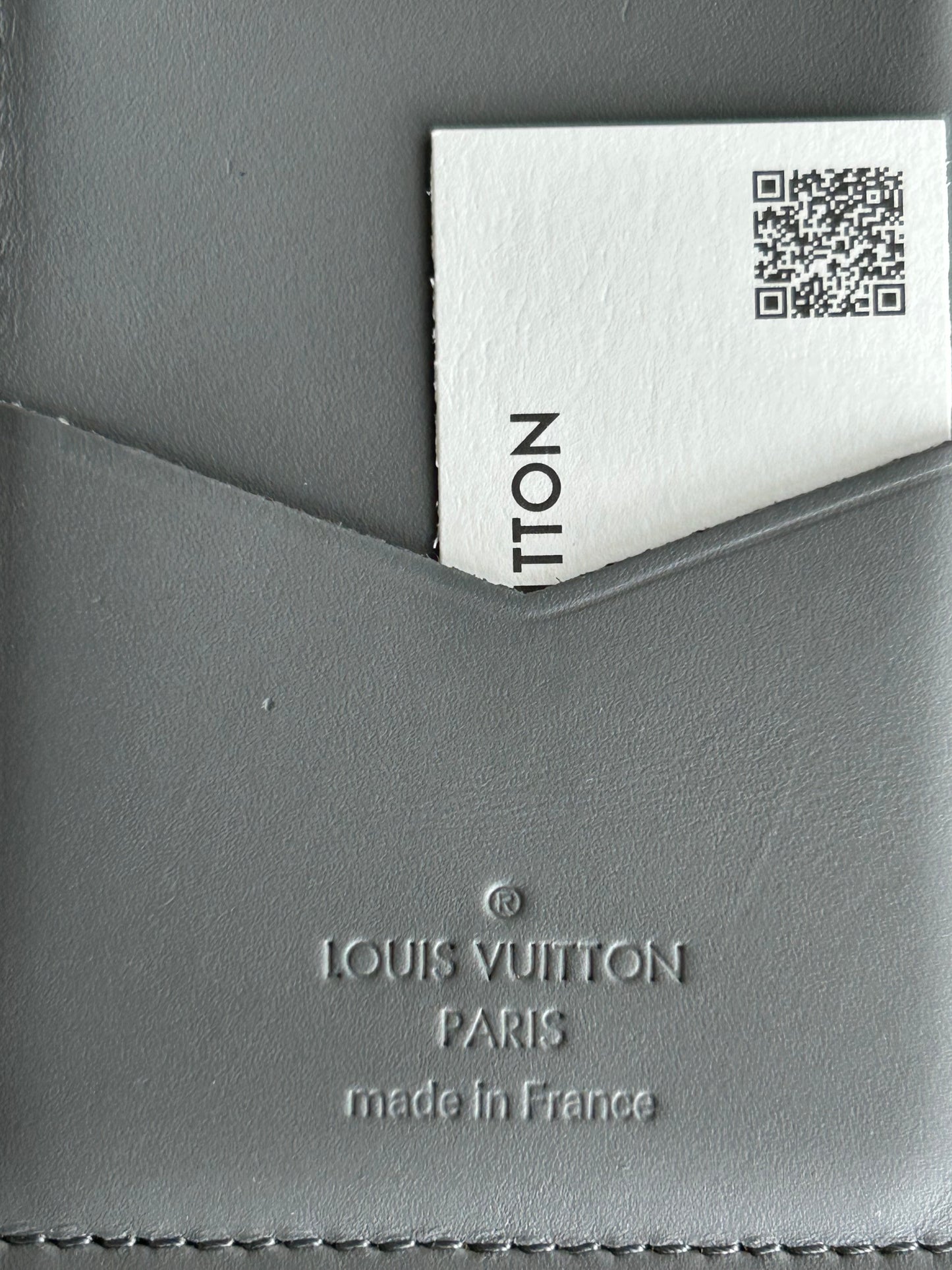 Louis Vuitton Grey Shadow Monogram Pocket Organizer