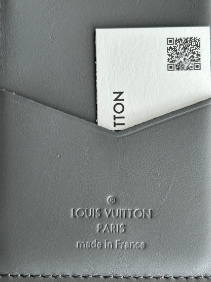 Louis Vuitton Grey Shadow Monogram Pocket Organizer