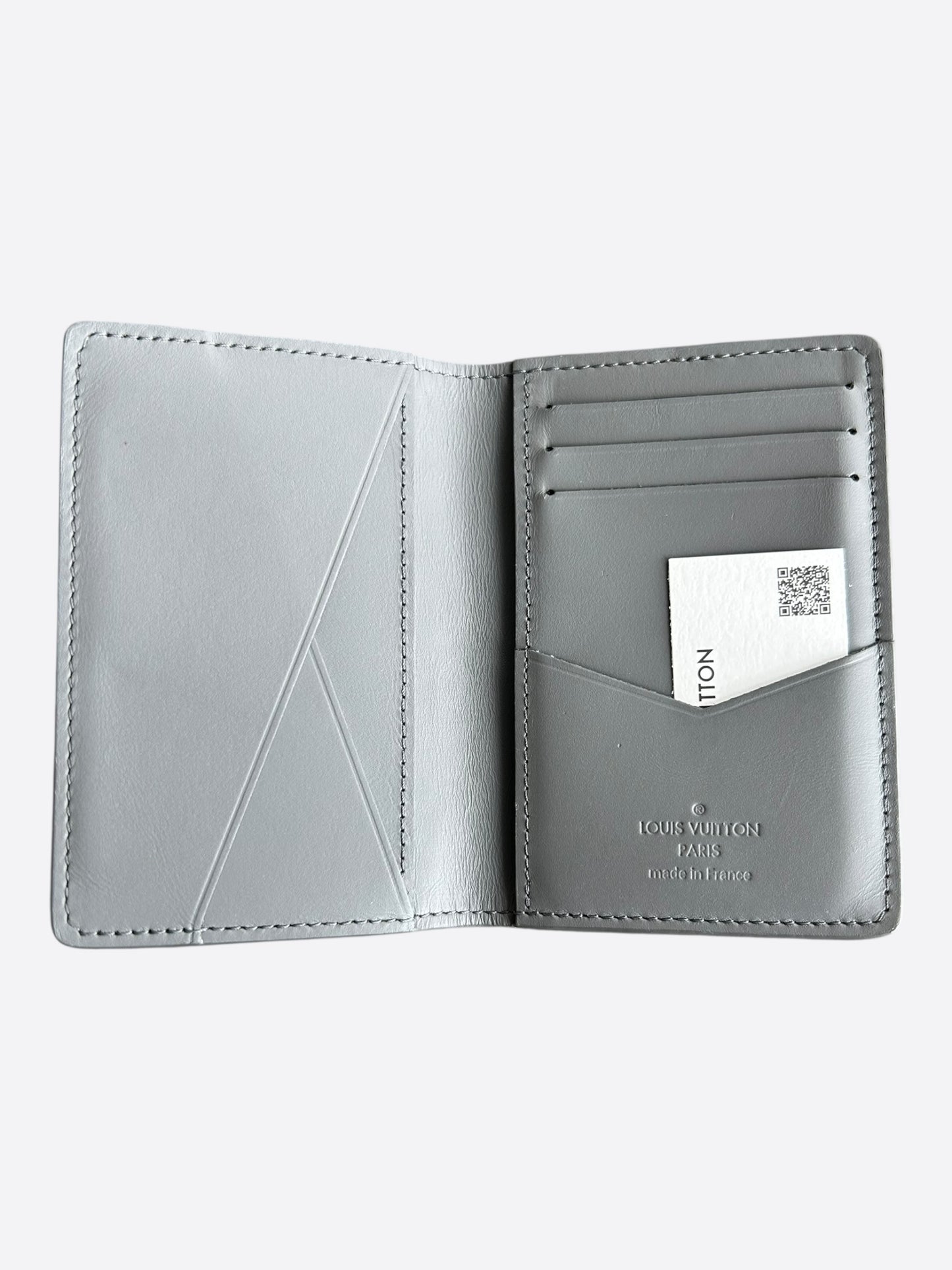 Louis Vuitton Grey Shadow Monogram Pocket Organizer