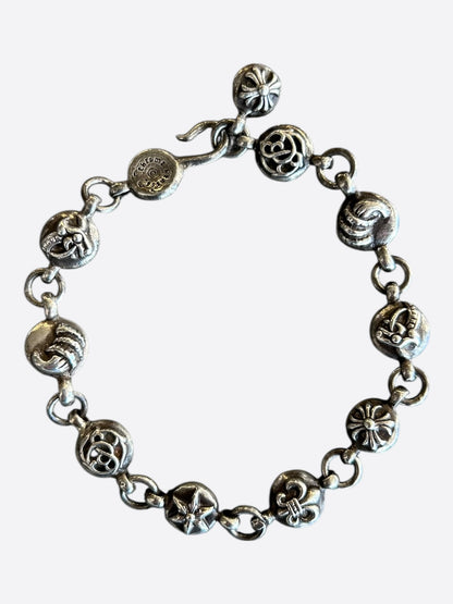 Chrome Hearts Silver Multi Ball Bracelet