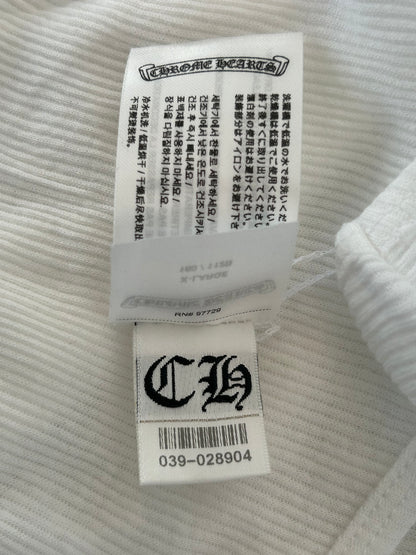Chrome Hearts White & Pink T-Bar Logo Tank Top