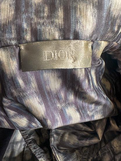 Dior Stussy Blurred Oblique Anorak Hoodie