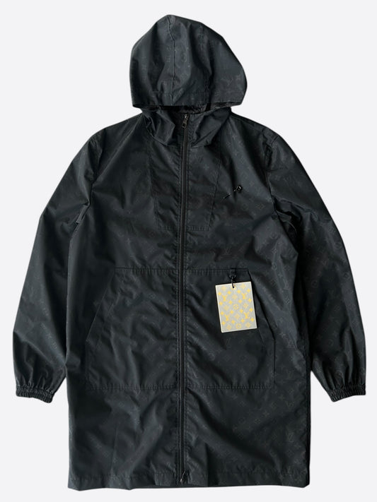 Louis Vuitton Black Monogram Raincoat