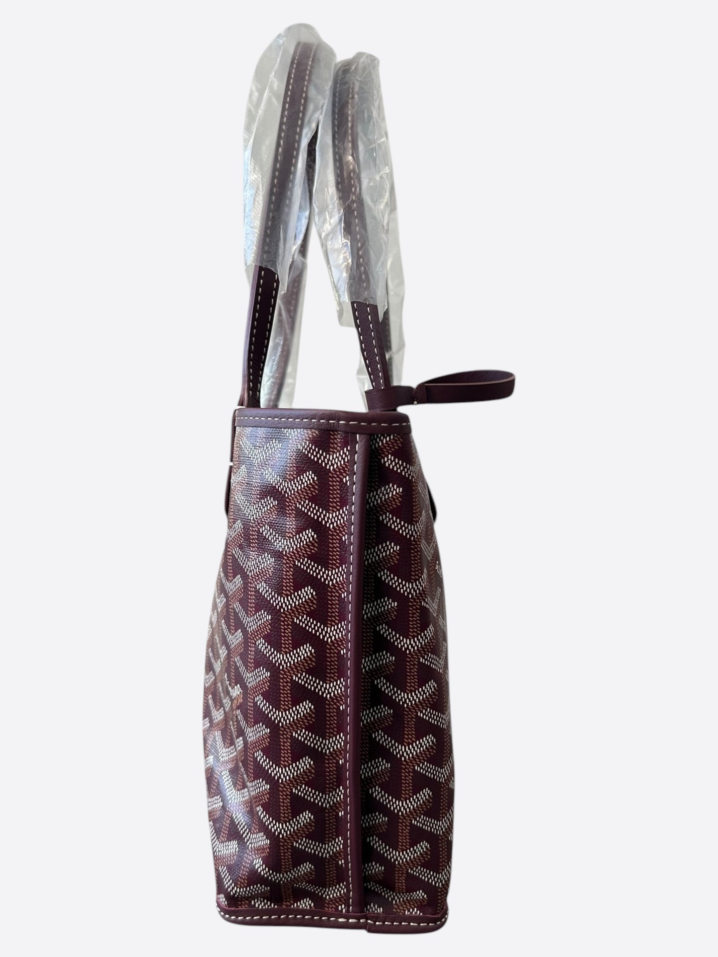 Goyard Burgundy Anjou Tote Bag