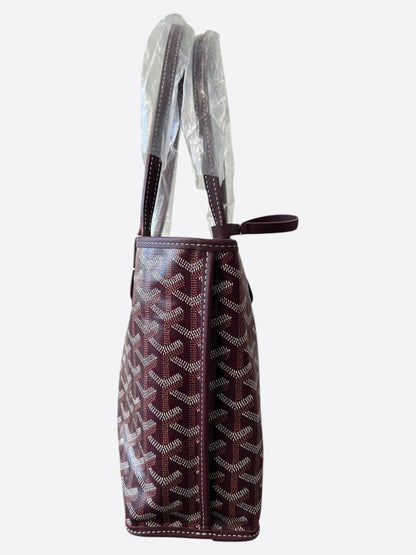 Goyard Burgundy Anjou Tote Bag