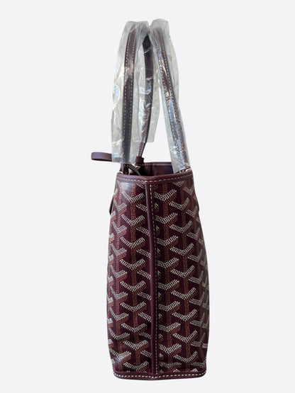 Goyard Burgundy Anjou Tote Bag