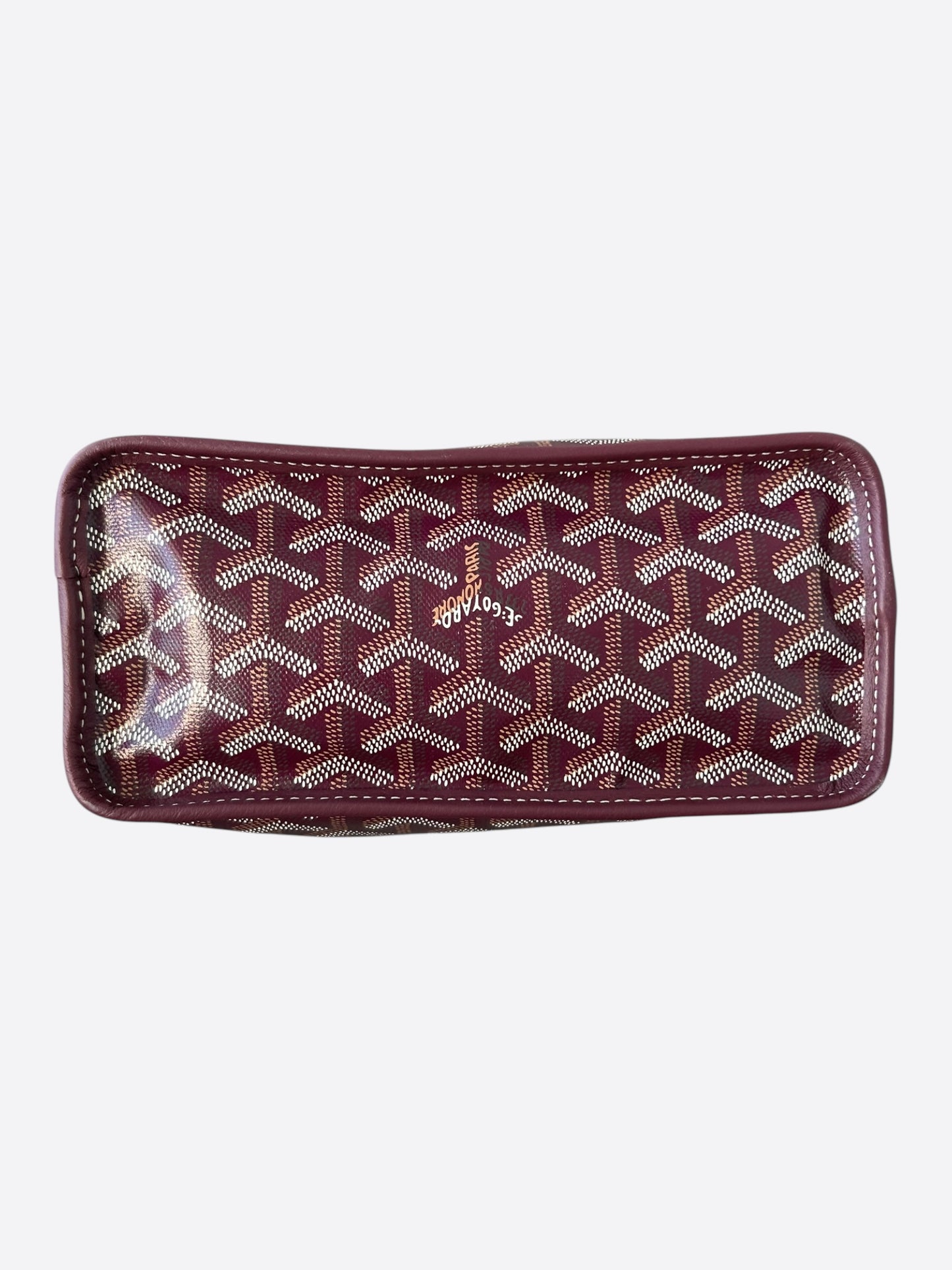 Goyard Burgundy Anjou Tote Bag