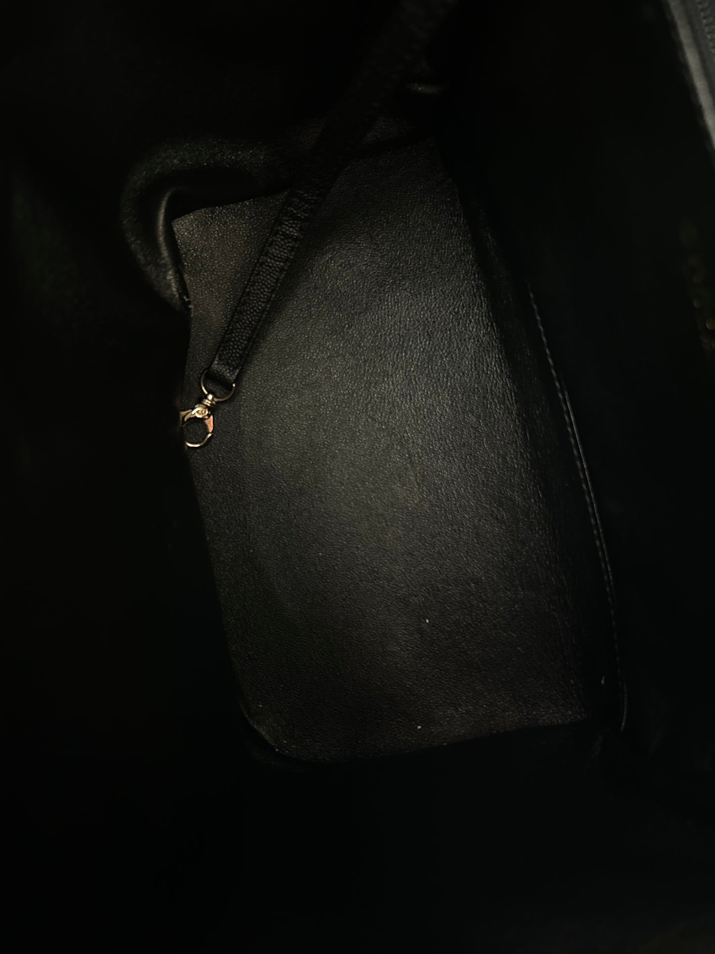 Chanel Black Caviar Quilted Business Affinity Backpack