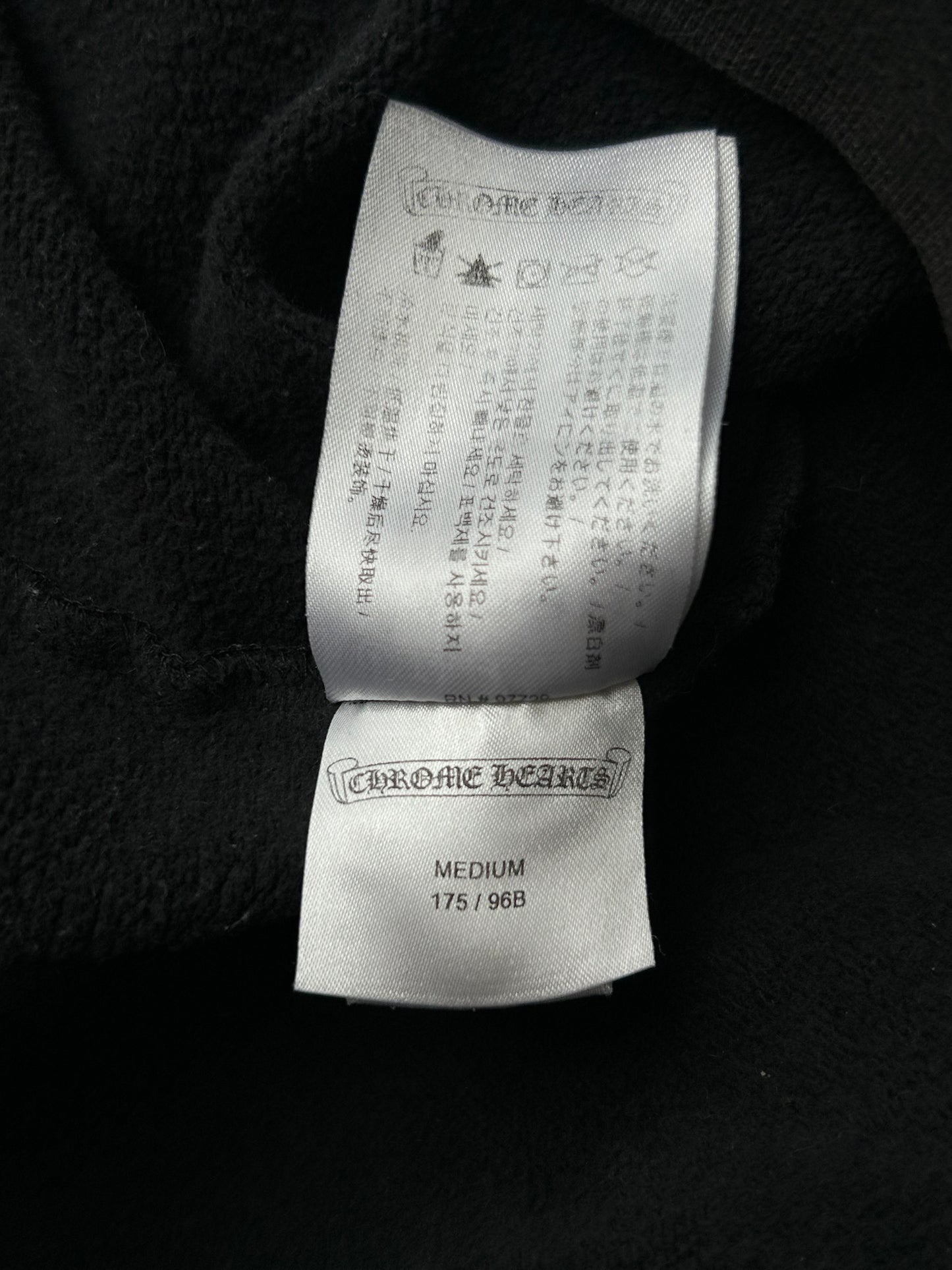 Chrome Hearts Black & Multicolor Cross Hoodie