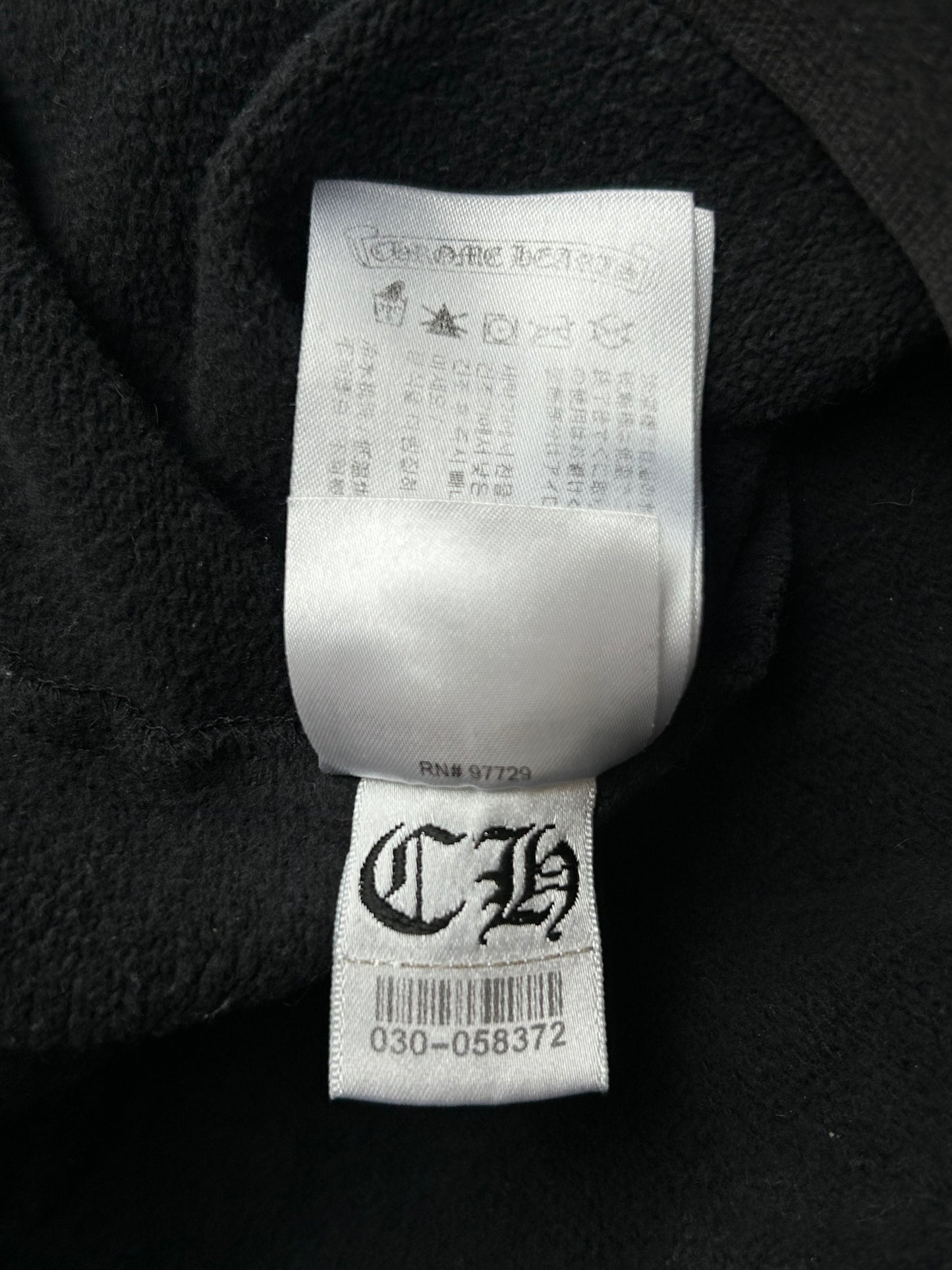 Chrome Hearts Black & Multicolor Cross Hoodie