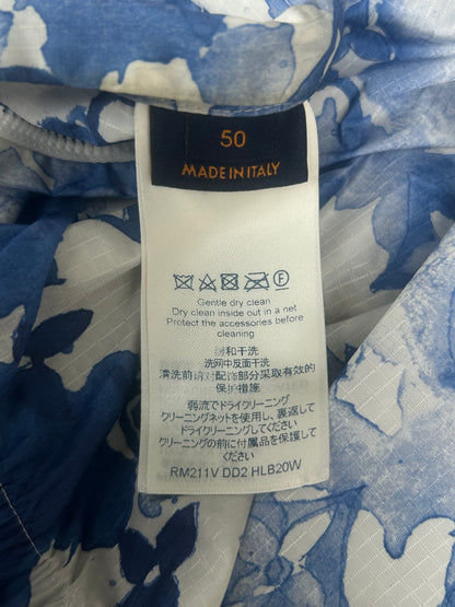 Louis Vuitton Blue Watercolor Monogram Windbreaker