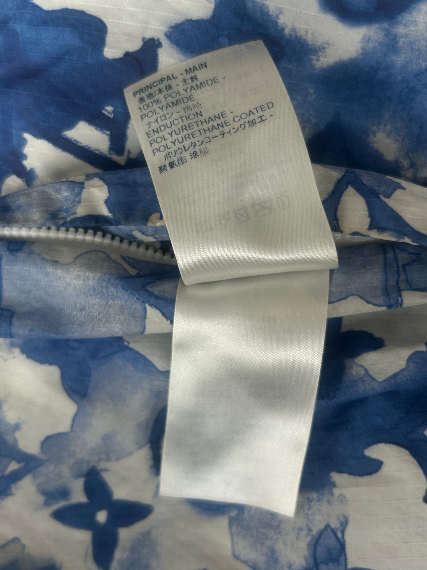 Louis Vuitton Blue Watercolor Monogram Windbreaker