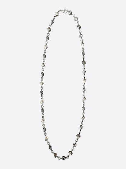 Chrome Hearts Silver Dice Necklace