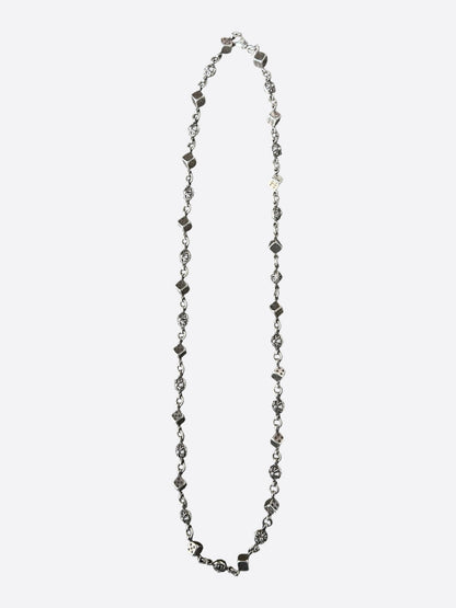 Chrome Hearts Silver Dice Necklace