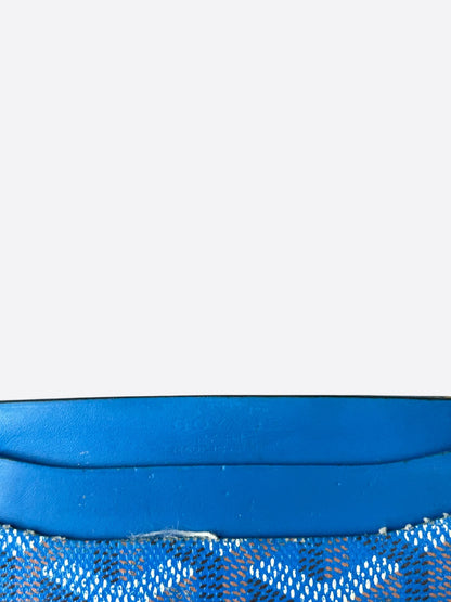 Goyard Blue Saint Sulpice Card Holder